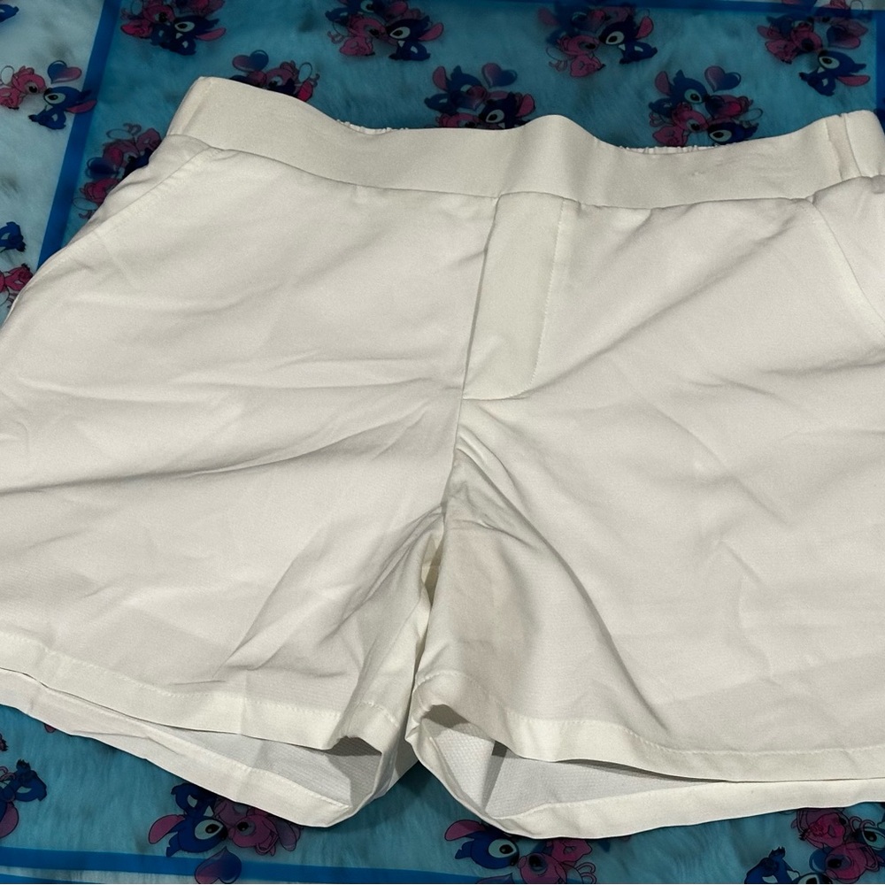 Tek Gear White High Waist shorts sz M